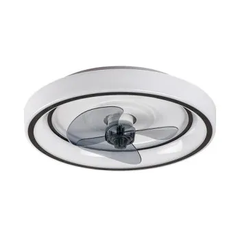 Rábalux Horacio fekete-fehér LED mennyezeti csillár ventilátor (RAB-71009) LED 1 izzós IP20 Rábalux Horacio fekete-fehér LED mennyezeti csillár ventilátor (RAB-71009) LED 1 izzós IP20