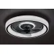 Rábalux Horacio fekete-fehér LED mennyezeti csillár ventilátor (RAB-71009) LED 1 izzós IP20