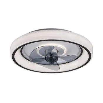 Rábalux Horacio fekete-fehér LED mennyezeti csillár ventilátor (RAB-71009) LED 1 izzós IP20 Rábalux Horacio fekete-fehér LED mennyezeti csillár ventilátor (RAB-71009) LED 1 izzós IP20