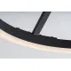 Rábalux Isaure fekete LED mennyezeti lámpa (RAB-71302) LED 1 izzós IP20