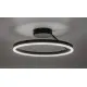 Rábalux Isaure fekete LED mennyezeti lámpa (RAB-71302) LED 1 izzós IP20
