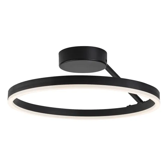 Rábalux Isaure fekete LED mennyezeti lámpa (RAB-71302) LED 1 izzós IP20