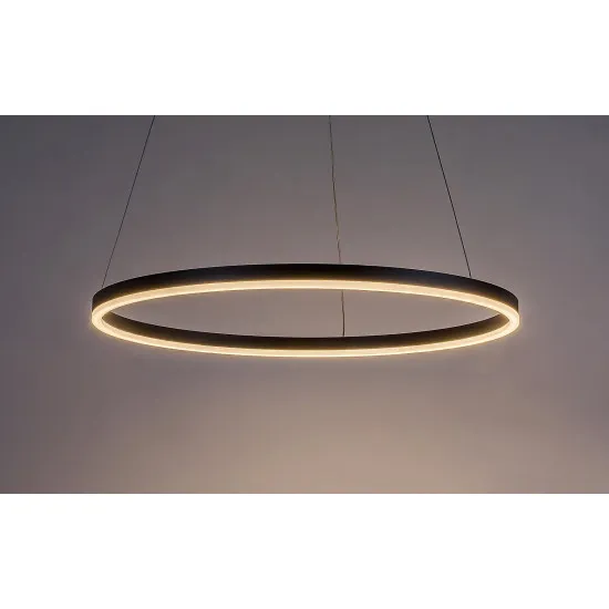 Rábalux Isaure fekete LED függesztett lámpa (RAB-72301) LED 1 izzós IP20
