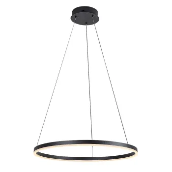 Rábalux Isaure fekete LED függesztett lámpa (RAB-72301) LED 1 izzós IP20