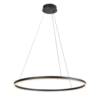 Rábalux Isaure fekete LED függesztett lámpa (RAB-72302) LED 1 izzós IP20