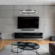 Rábalux Isaure fekete LED függesztett lámpa (RAB-72302) LED 1 izzós IP20