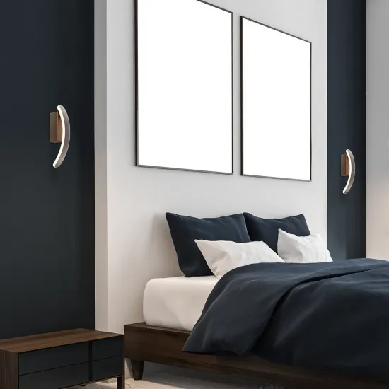 Rábalux Jarnelle szatin króm LED falikar (RAB-71088) LED 1 izzós IP20