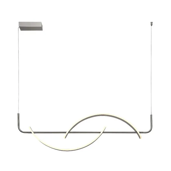 Rábalux Jarnelle szatin króm LED függesztett lámpa (RAB-72233) LED 1 izzós IP20 Rábalux Jarnelle szatin króm LED függesztett lámpa (RAB-72233) LED 1 izzós IP20