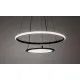 Rábalux Jasero fekete LED függesztett lámpa (RAB-72040) LED 1 izzós IP20