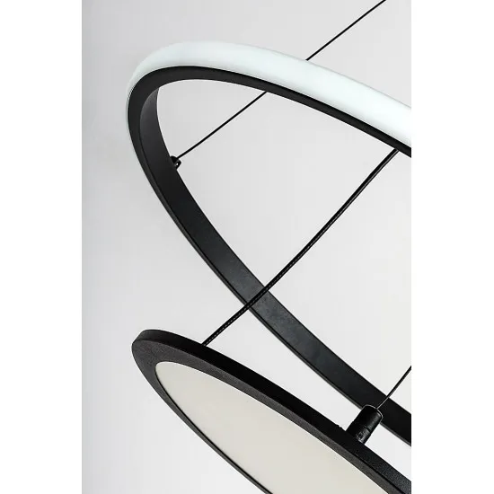 Rábalux Jasero fekete LED függesztett lámpa (RAB-72040) LED 1 izzós IP20