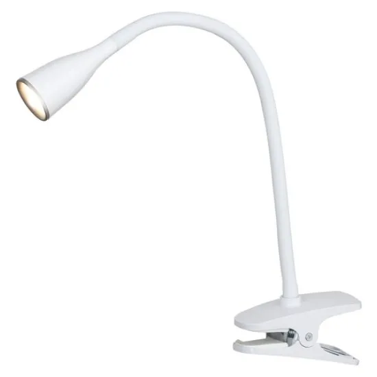 Rábalux Jeff fehér LED csiptetős lámpa (RAB-4196) LED 1 izzós IP20