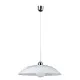 Rábalux Jolly króm-fehér függesztett lámpa (RAB-1864) E27 1 izzós IP20