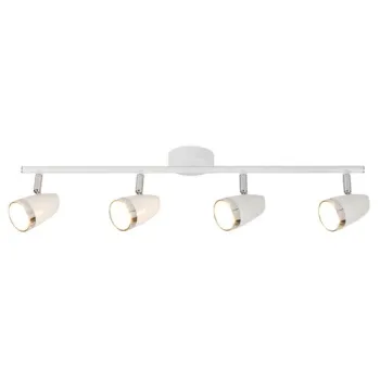 Rábalux Karen fehér-króm mennyezeti spotlámpa (RAB-6669) LED 4 izzós IP20