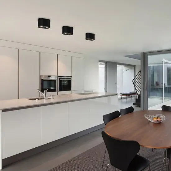 Rábalux Kobald matt fekete mennyezeti spotlámpa (RAB-2051) GU10 2 izzós IP20