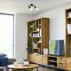 Rábalux Lamar matt fekete mennyezeti lámpa (RAB-3987) E27 2 izzós IP20