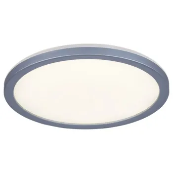 Rábalux Lambert ezüst-fehér LED fürdőszobai mennyezeti lámpa (RAB-3358) LED 1 izzós IP44