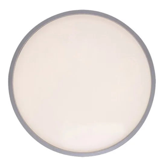 Rábalux Larcia ezüst-fehér LED fürdőszobai mennyezeti lámpa (RAB-75010) LED 1 izzós IP44