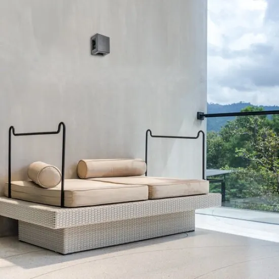 Rábalux Lippa fekete LED kültéri fali lámpa (RAB-7317) LED 1 izzós IP54