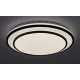 Rábalux Lupita fekete-fehér LED mennyezeti lámpa (RAB-2130) LED 1 izzós IP20