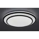 Rábalux Lupita fekete-fehér LED mennyezeti lámpa (RAB-2130) LED 1 izzós IP20