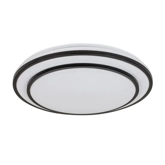 Rábalux Lupita fekete-fehér LED mennyezeti lámpa (RAB-2130) LED 1 izzós IP20