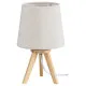 Rábalux Lychee bükk-natúr asztali lámpa (RAB-2068) E14 1 izzós IP20
