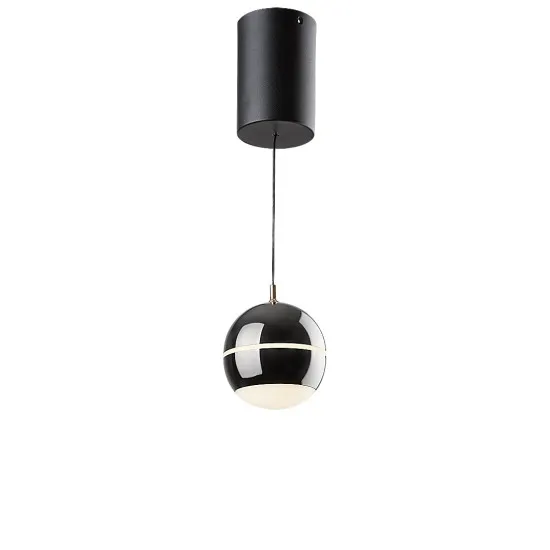 Rábalux Maelo fekete LED függesztett lámpa (RAB-72246) LED 1 izzós IP20