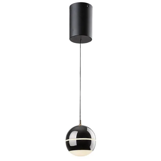 Rábalux Maelo fekete LED függesztett lámpa (RAB-72246) LED 1 izzós IP20