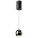 Rábalux Maelo fekete LED függesztett lámpa (RAB-72246) LED 1 izzós IP20