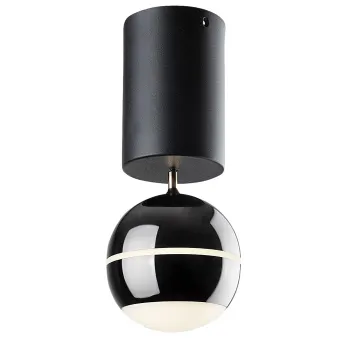 Rábalux Maelo fekete LED függesztett lámpa (RAB-72246) LED 1 izzós IP20