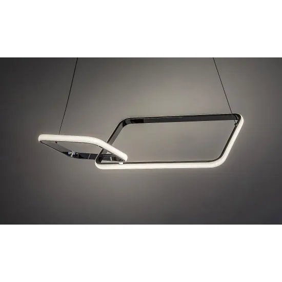 Rábalux Malwen króm LED függesztett lámpa (RAB-72368) LED 1 izzós IP20