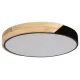 Rábalux Maple matt fekete-bükk LED mennyezeti lámpa (RAB-3528) LED 1 izzós IP20