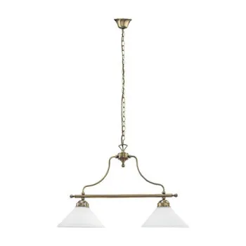 Rábalux Marian bronz-fehér csillár (RAB-2707) E27 2 izzós IP20