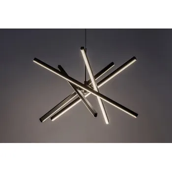 Rábalux Matilde fekete LED függesztett lámpa (RAB-72267) LED 1 izzós IP20