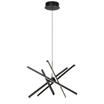 Rábalux Matilde fekete LED függesztett lámpa (RAB-72267) LED 1 izzós IP20