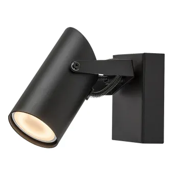 Rábalux Maximilian matt fekete falikar (RAB-73043) GU10 1 izzós IP20