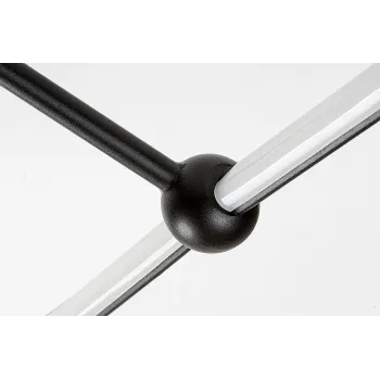 Rábalux Mirossi fekete LED mennyezeti lámpa (RAB-71094) LED 1 izzós IP20