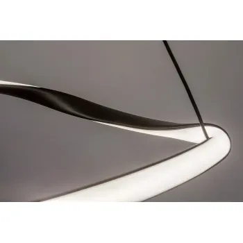 Rábalux Mirossi fekete LED függesztett lámpa (RAB-72266) LED 1 izzós IP20