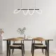 Rábalux Montema fekete LED függesztett lámpa (RAB-72269) LED 1 izzós IP20