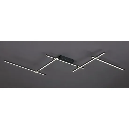 Rábalux Negan ezüst-fehér mennyezeti lámpa (RAB-71020) LED 1 izzós IP20