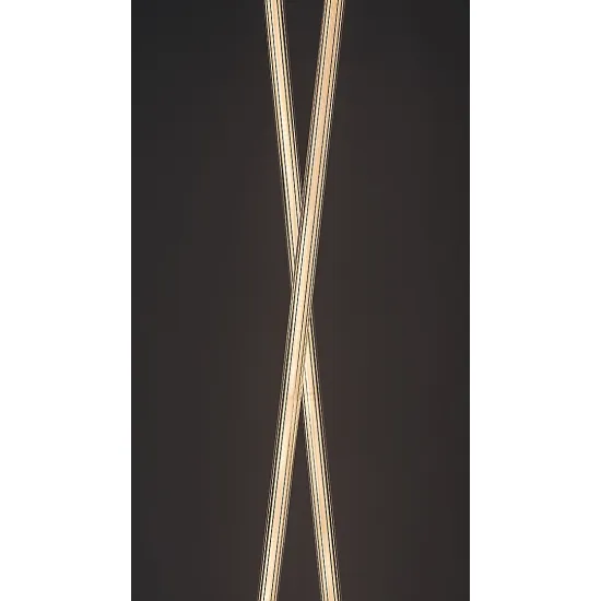 Rábalux Nivaro fekete LED állólámpa (RAB-74166) LED 1 izzós IP20