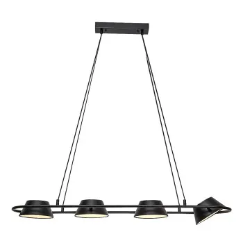 Rábalux Odiss fekete LED függesztett lámpa (RAB-72218) LED 1 izzós IP20 Rábalux Odiss fekete LED függesztett lámpa (RAB-72218) LED 1 izzós IP20