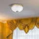 Rábalux Orchidea bronz-fehér alabástrom mennyezeti lámpa (RAB-8558) E27 2 izzós IP20