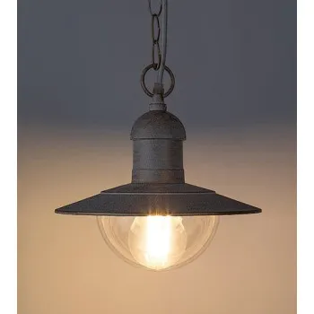 Rábalux Oslo antik fehér kültéri függesztett lámpa (RAB-8740) E27 1 izzós IP44