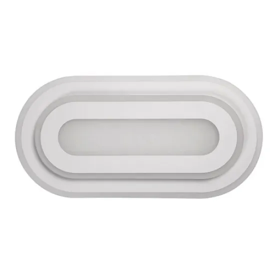 Rábalux Prue fekete-fehér LED mennyezeti lámpa (RAB-71110) LED 1 izzós IP20