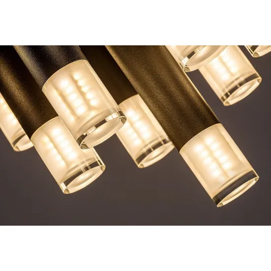 Rábalux Ramira fekete mennyezeti lámpa (RAB-71354) G9 13 izzós IP20 Rábalux Ramira fekete mennyezeti lámpa (RAB-71354) G9 13 izzós IP20