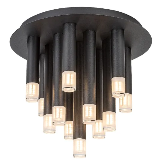 Rábalux Ramira fekete mennyezeti lámpa (RAB-71354) G9 13 izzós IP20 Rábalux Ramira fekete mennyezeti lámpa (RAB-71354) G9 13 izzós IP20
