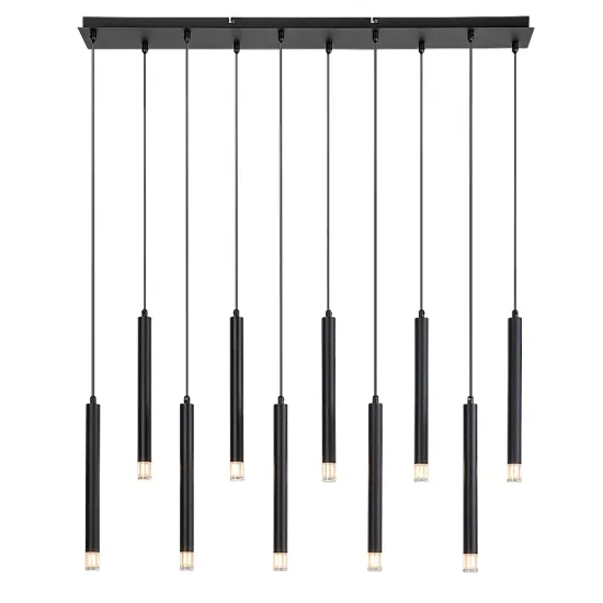 Rábalux Ramira fekete függesztett lámpa (RAB-72364) G9 10 izzós IP20 Rábalux Ramira fekete függesztett lámpa (RAB-72364) G9 10 izzós IP20
