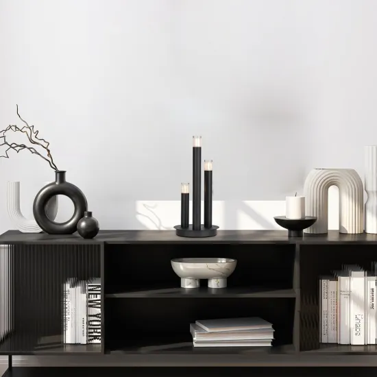 Rábalux Ramira fekete asztali lámpa (RAB-74365) G9 3 izzós IP20 Rábalux Ramira fekete asztali lámpa (RAB-74365) G9 3 izzós IP20