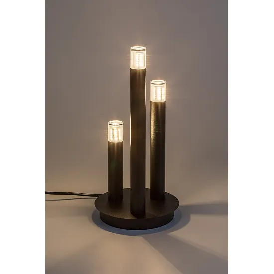 Rábalux Ramira fekete asztali lámpa (RAB-74365) G9 3 izzós IP20 Rábalux Ramira fekete asztali lámpa (RAB-74365) G9 3 izzós IP20